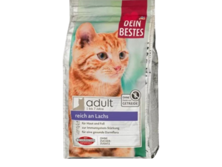 Dein Bestes Adult Dry Cat Food with Salmon