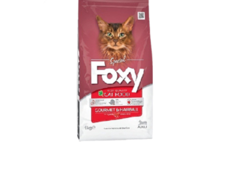 Foxy Adult Cat Food Gourmet & Hairball
