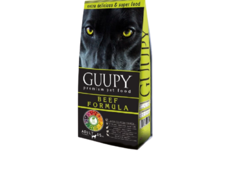 Guupy Adult Dog Beef – 15 kg