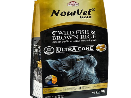 Nourvet Gold Ultra Care Cat Food – 1 KG