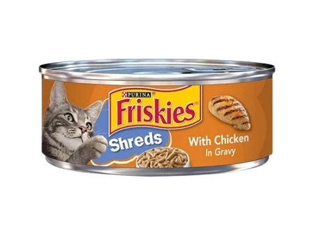 Friskies® Shreds with Chicken in Gravy Wet Cat Food