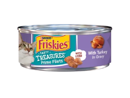 Friskies® Tasty Treasures Pate Liver, Turkey & Chicken Wet Cat Food