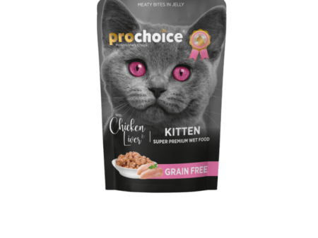 ProChoice Grain-Free Kitten Jelly – Chicken & Liver