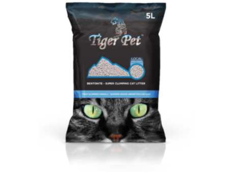 Tiger Pet Bentonite Cat Litter 5kg
