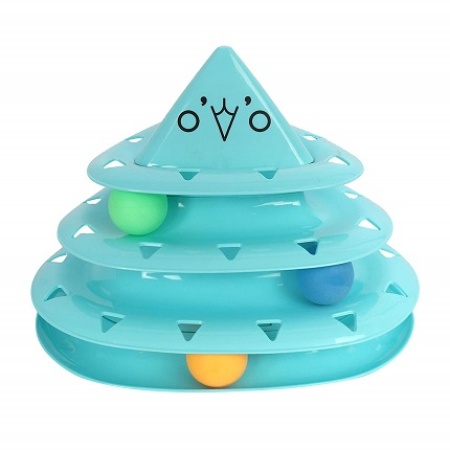 Tower of Tracks Triangle Toy