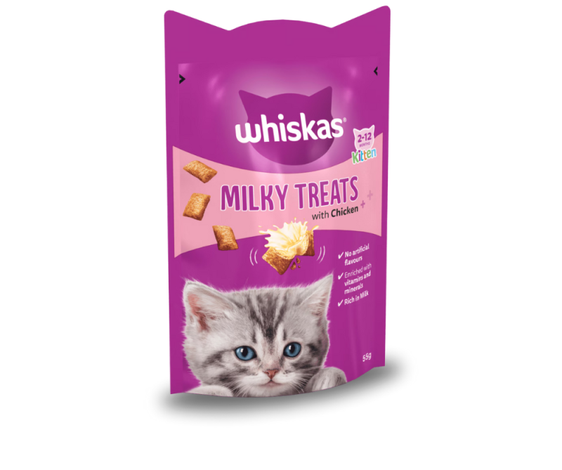 WHISKAS Kitten Milky Treats – 55 GM