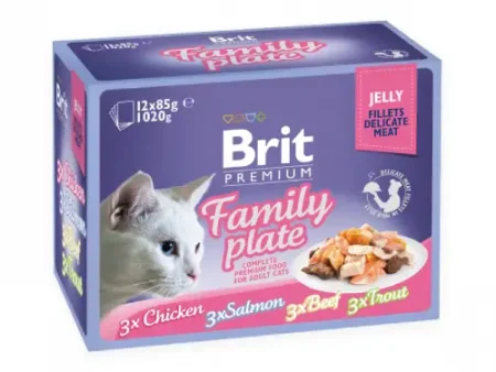 Brit Premium Family Plate Jelly for Cats
