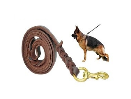 GSD Imported Leather Leash