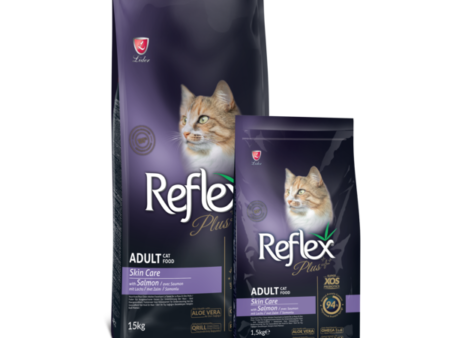 Reflex Plus Skin Care Adult Cat Food with Salmon
