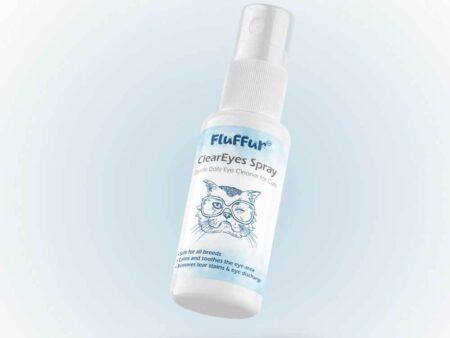 Fluffur Clear Eyes Spray | Daily Eye Cleaner for Cats