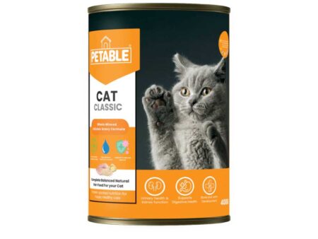 Petable Cat Classic – Chicken Flavor 400 GM