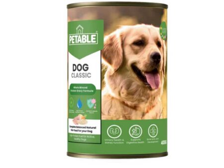 Petable Dog Classic – Chicken Flavor 400 GM