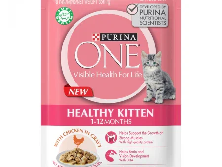 Purina One 1-12 Months Healthy Kitten With Chicken -1.2KG